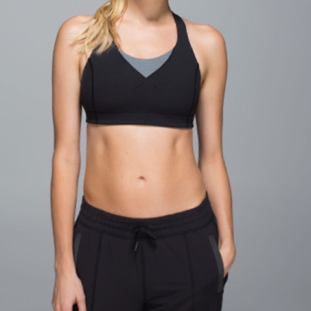 Lululemon In A Flush Bra ll Reflective Size 4